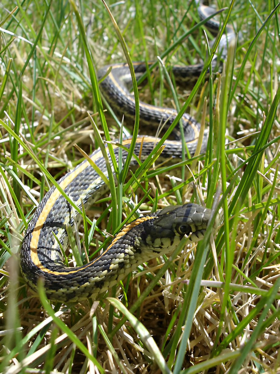 ohio's garter snakes, Eastern Plains Garter Snake (Thamnophis radix)<br />
